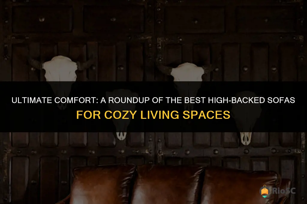 best high backed sofas