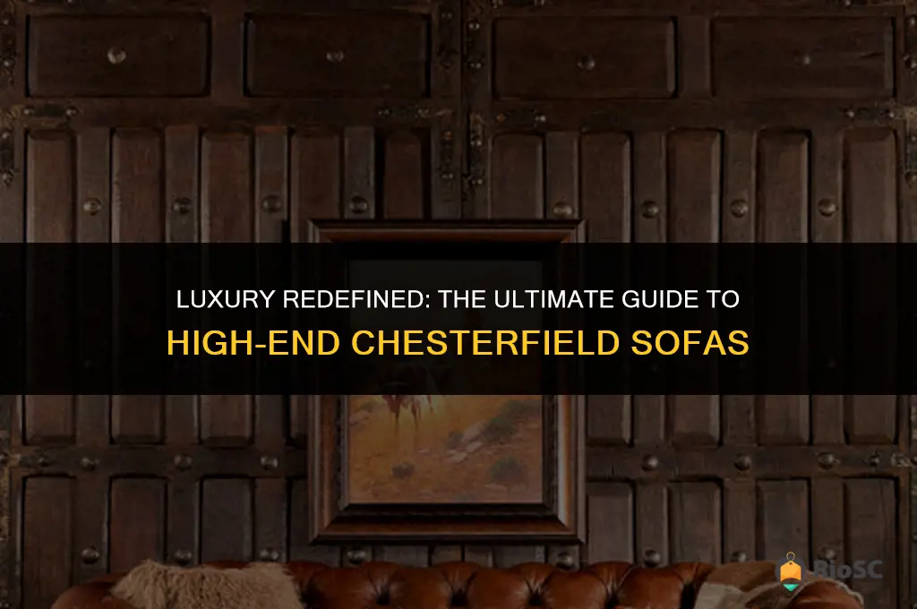 best high end chesterfield sofa