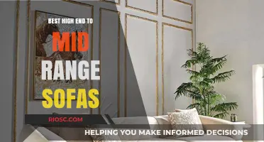 Exploring Comfort and Style: A Guide to the Best High-End to Mid-Range Sofas