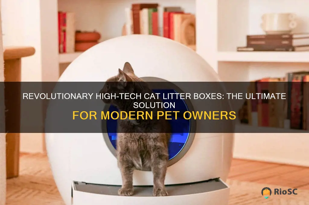 best high tech cat litter box