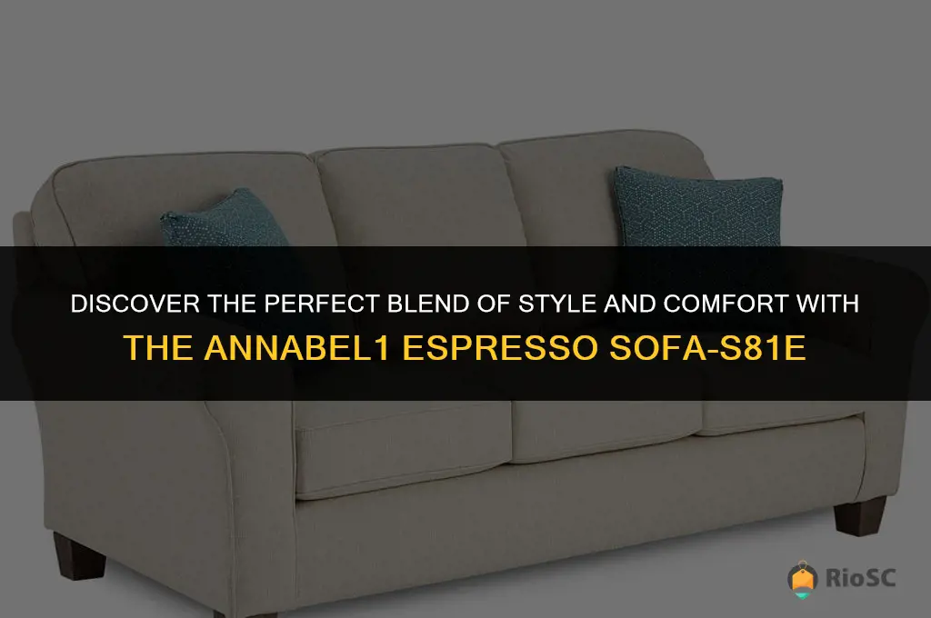 best home furnishings annabel1 espresso sofa-s81e