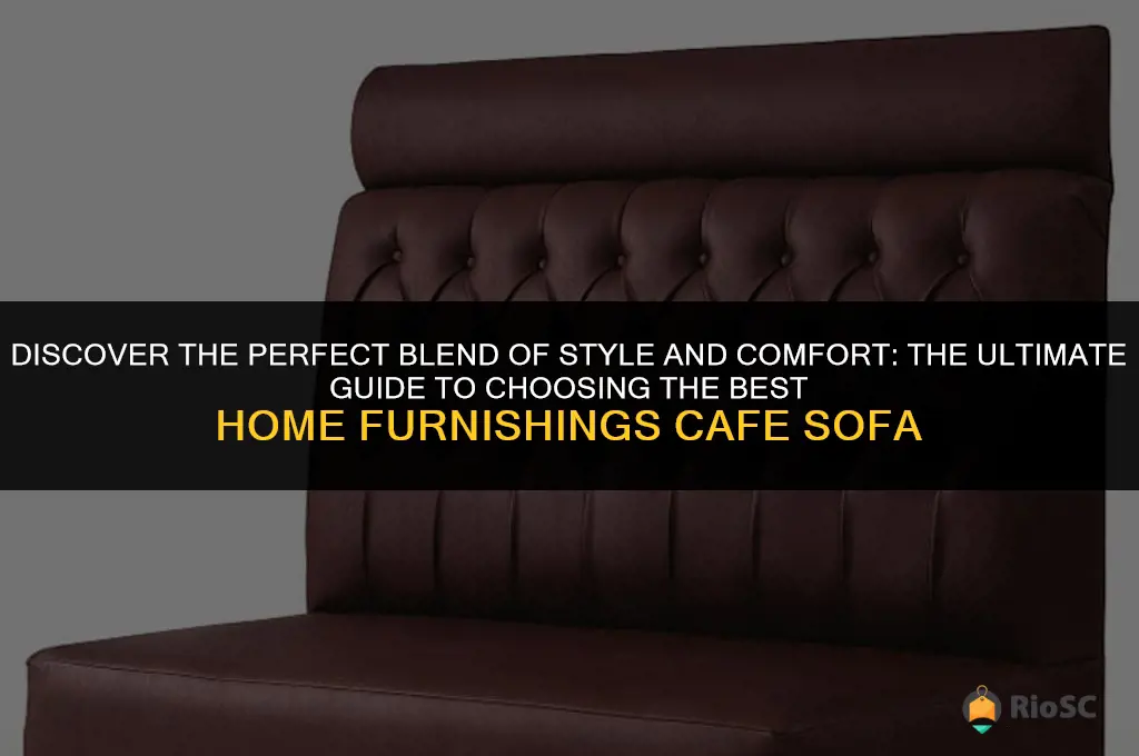 best home furnishings cafe sofa