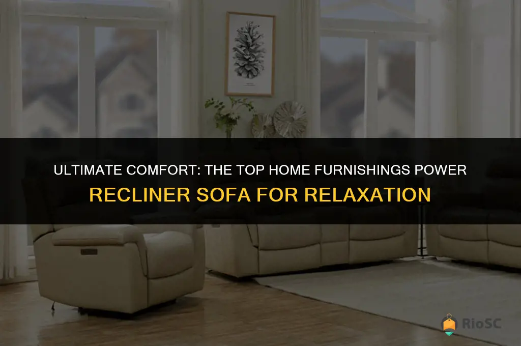 best home furnishings power recliner sofa
