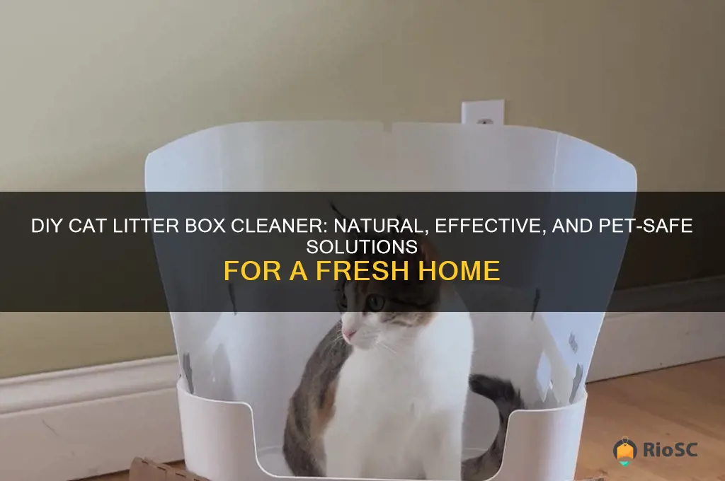 best home made cleaner for cat litter box
