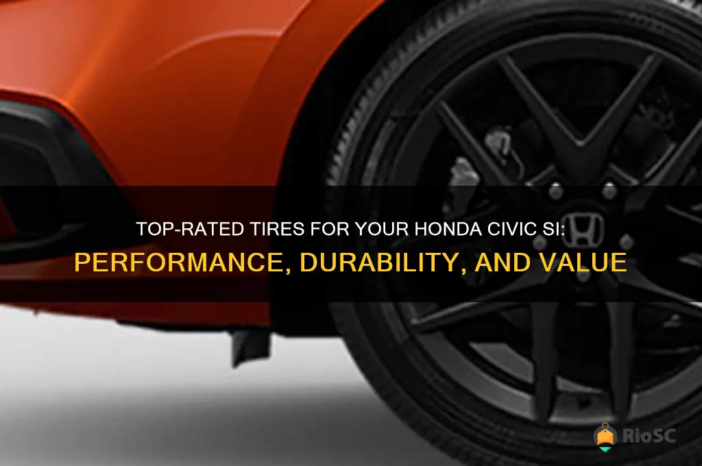 best honda civic si tires