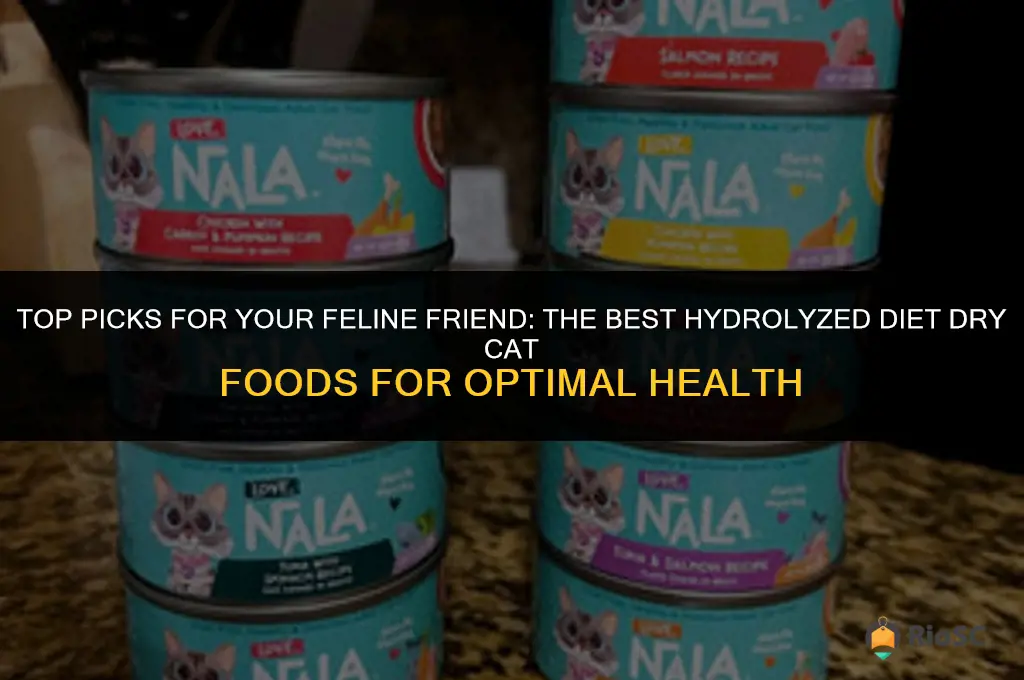 best hydrolyzed diet dry cat food