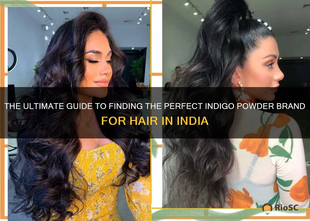 best indigo powder brand for hair in india