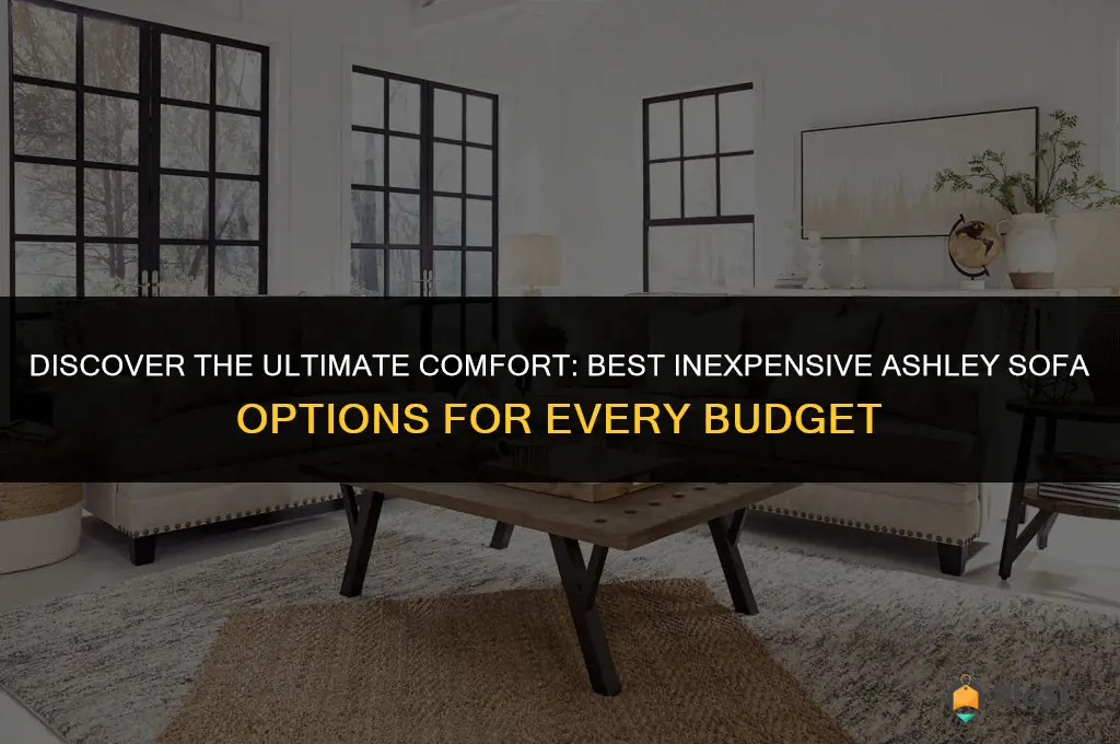 best inexpensive ashley sofa