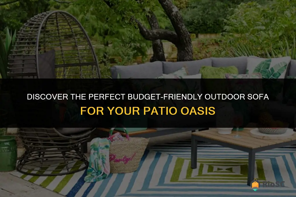 best inexpensive outdoor sofa