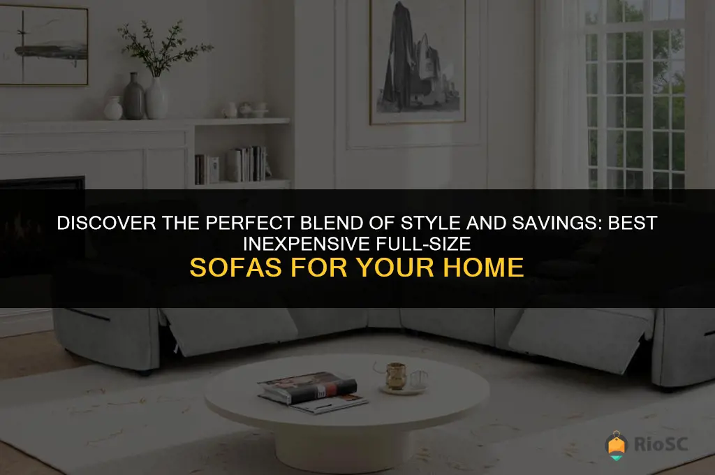 best inexpensive sofas full size
