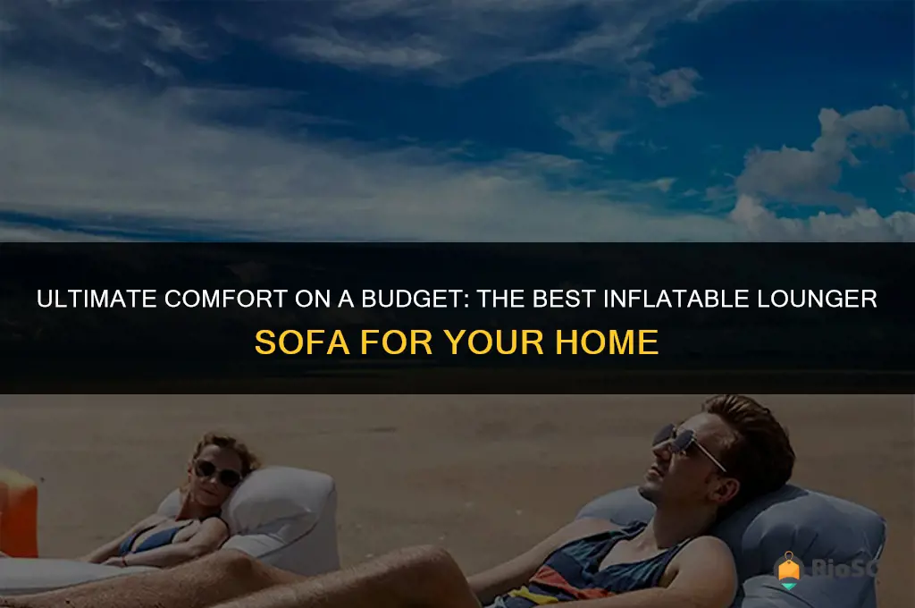 best inflatable lounger sofa