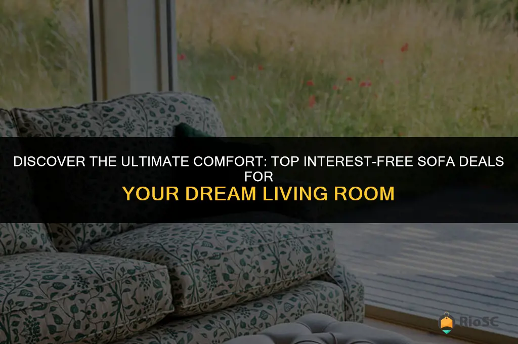 best interest free deals on sofas