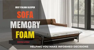 Unveiling Comfort: The Ultimate Guide to Italy's Finest Sleeper Sofas with Memory Foam