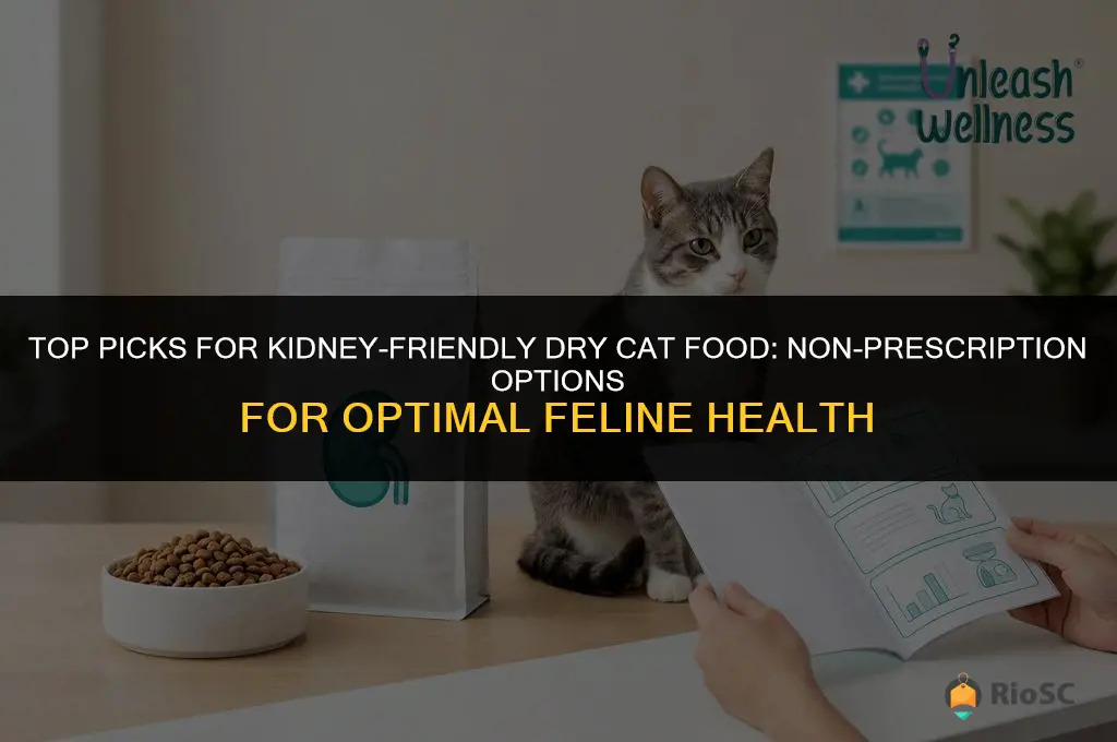 best kidney care cat food dry non prescription