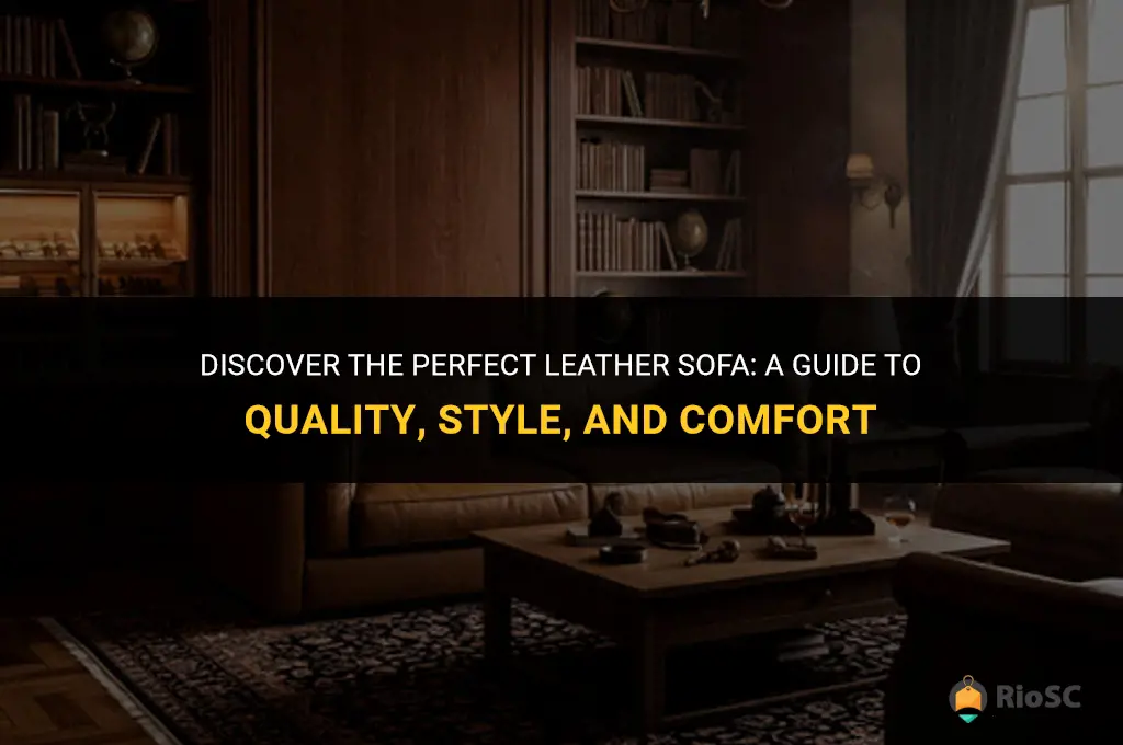 best kind of leather sofa to buy