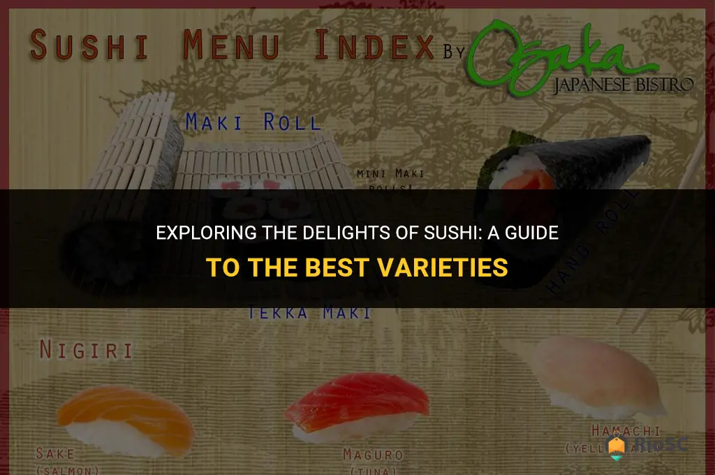 best kind sof sushi