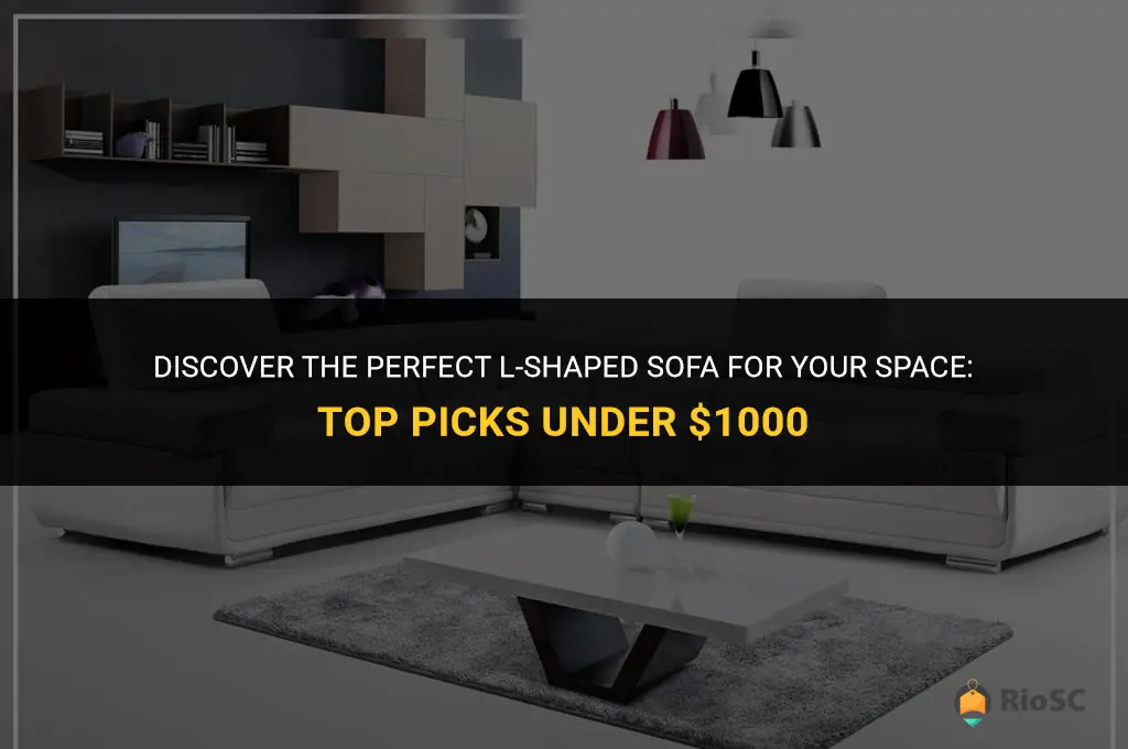 best l shaped sofa under 1000