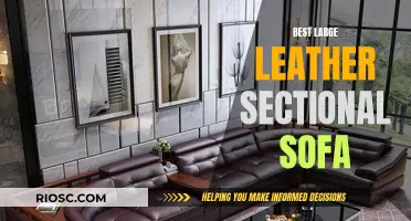 Ultimate Comfort: The Best Large Leather Sectional Sofas for Luxurious Lounging
