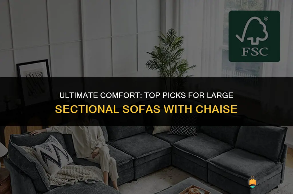 best large sectional sofa with chaise