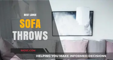 Cozy Up Your Living Room: The Best Large Sofa Throws for Ultimate Comfort