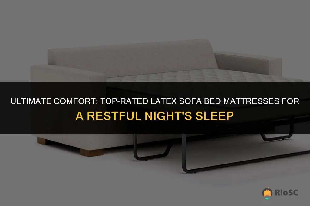 best latex sofa bed mattress