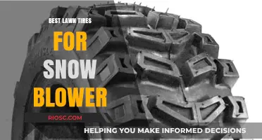 Top Picks for Lawn Tires to Tackle Snow Blowing Tasks
