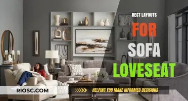 Cozy Arrangements: Optimal Layouts for Sofa and Loveseat Combos
