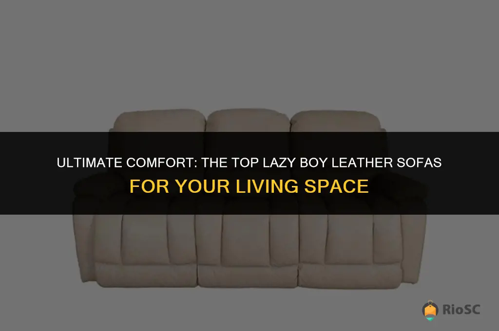 best lazy boy leather sofa
