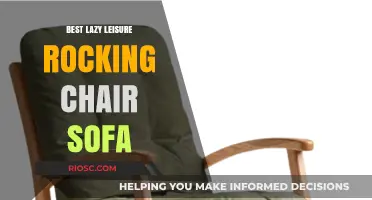 Ultimate Comfort: The Best Lazy Leisure Rocking Chair Sofa for Relaxation