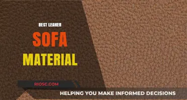 Discover the Ultimate Comfort: Top Leather Sofa Materials for Your Home