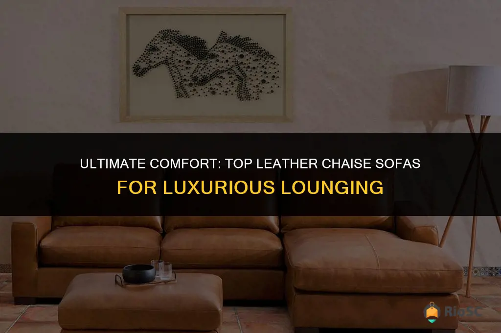 best leather chaise sofas