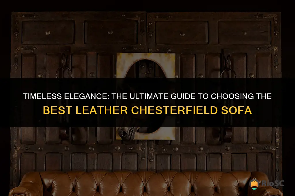 best leather chesterfield sofa