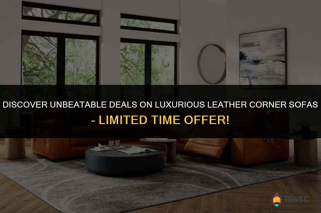 best leather corner sofa sale