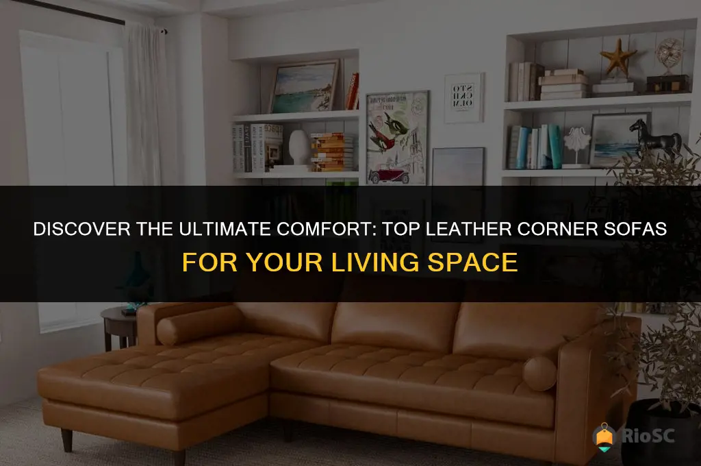 best leather corner sofa