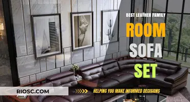 Discover the Perfect Leather Family Room Sofa Set for Ultimate Comfort and Style