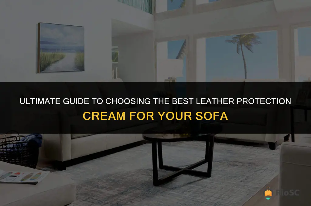 best leather protection cream for sofas