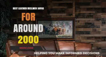 Ultimate Comfort: Top Leather Recliner Sofas Under $2000