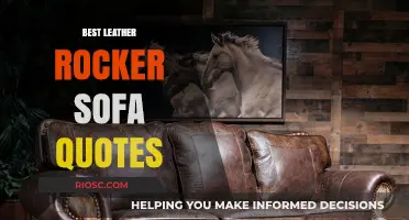Discover Timeless Comfort: Top Leather Rocker Sofa Quotes for Your Living Space