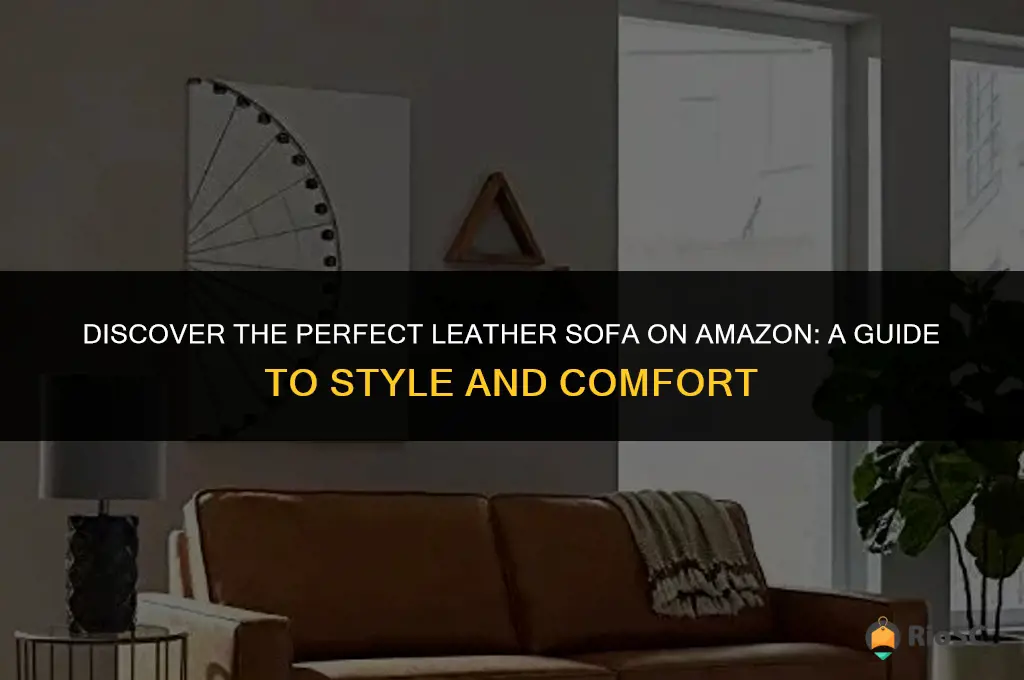 best leather sofa amazon