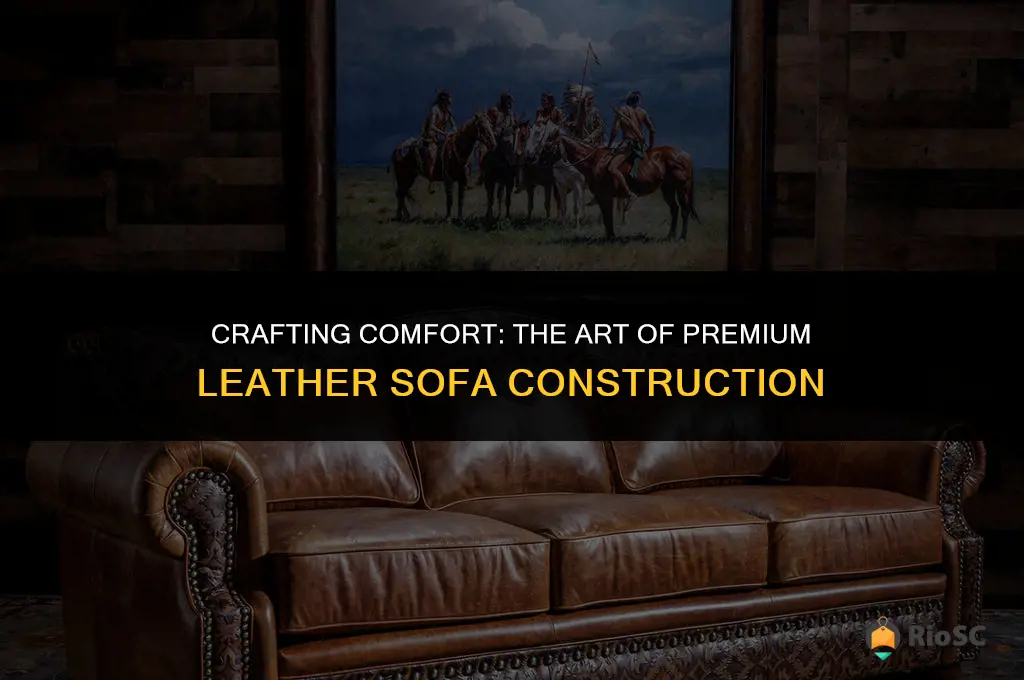 best leather sofa construction