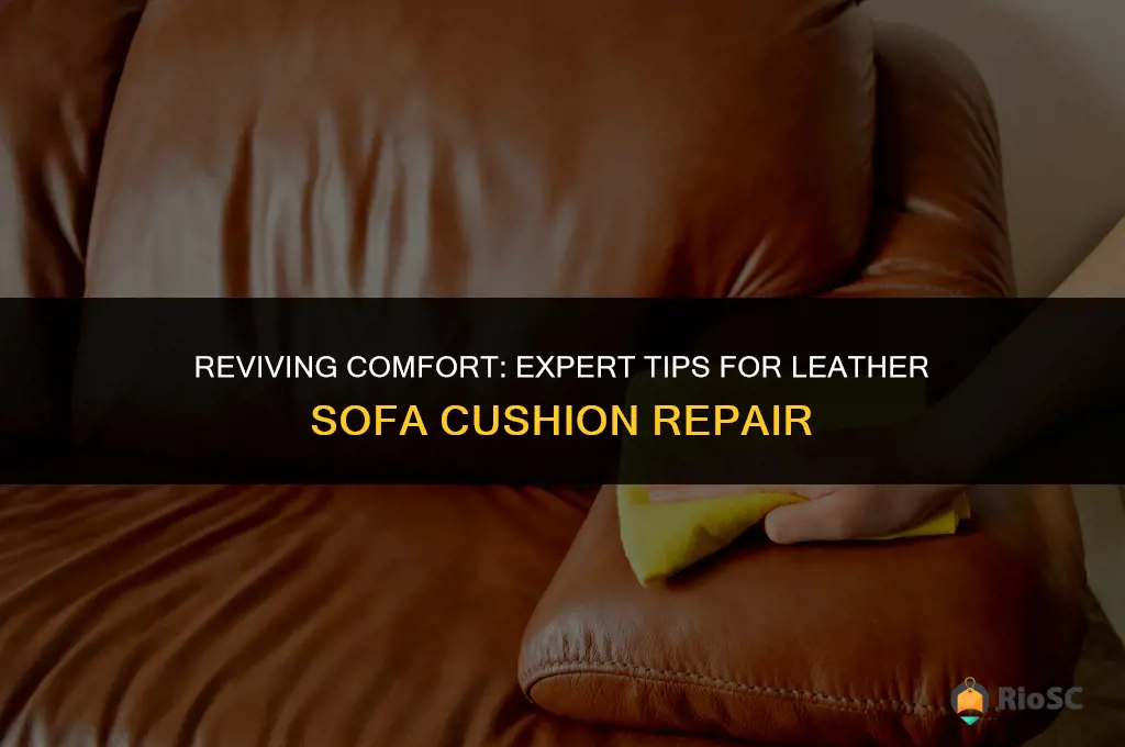best leather sofa cushion repair