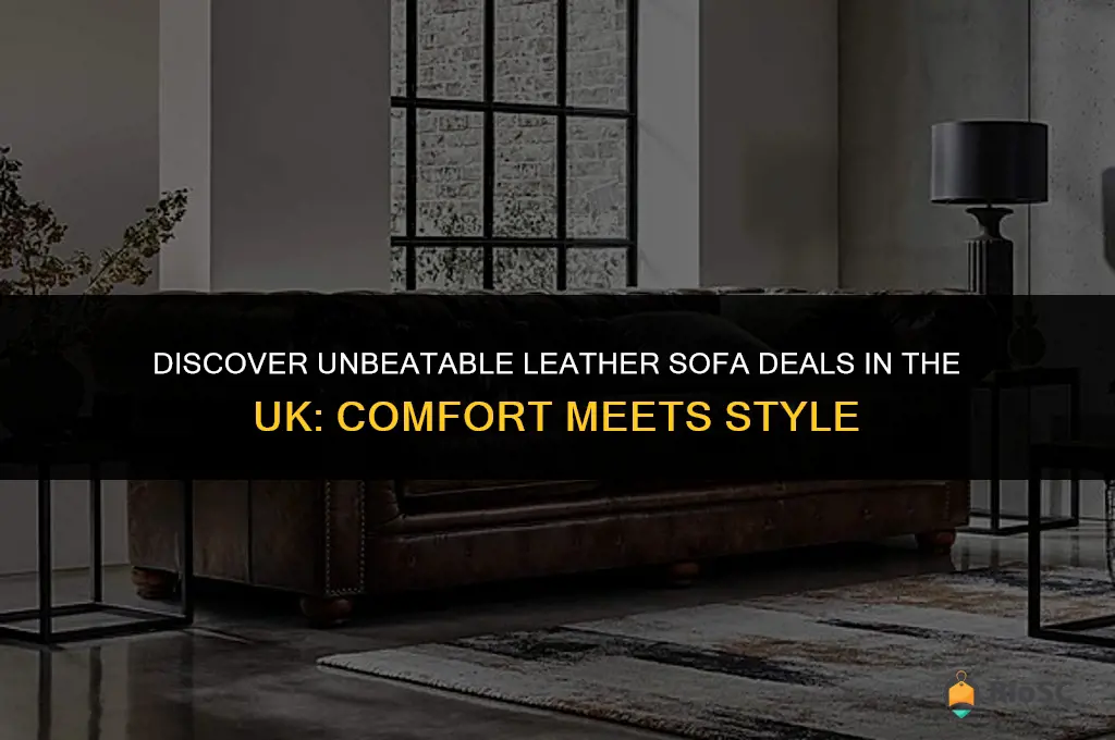 best leather sofa deals uk