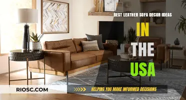 Elevate Your Living Space: Timeless Leather Sofa Decor Ideas for American Homes