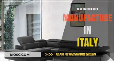 Crafting Comfort: Italy's Premier Leather Sofa Manufacturers