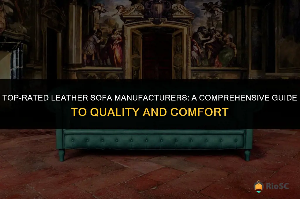 best leather sofa manufacturers rankings