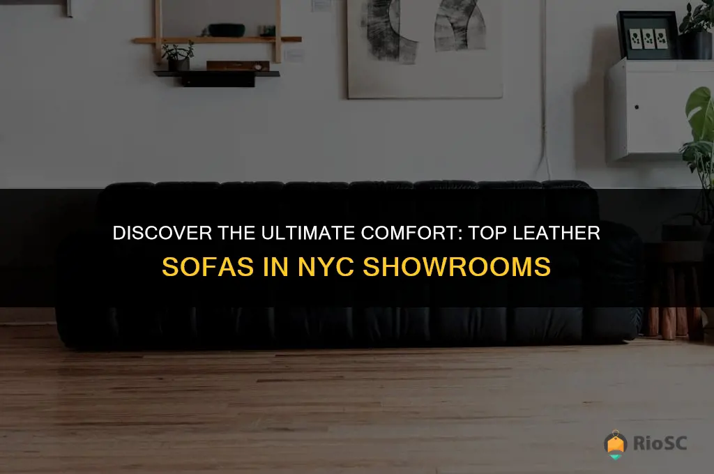 best leather sofa nyc