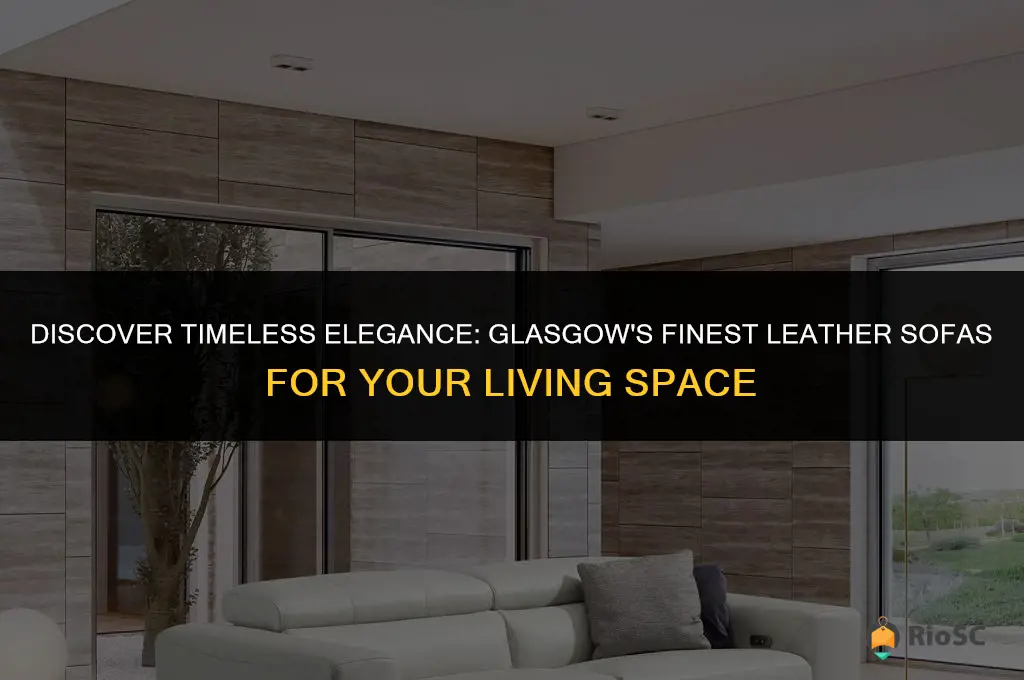 best leather sofas glasgow