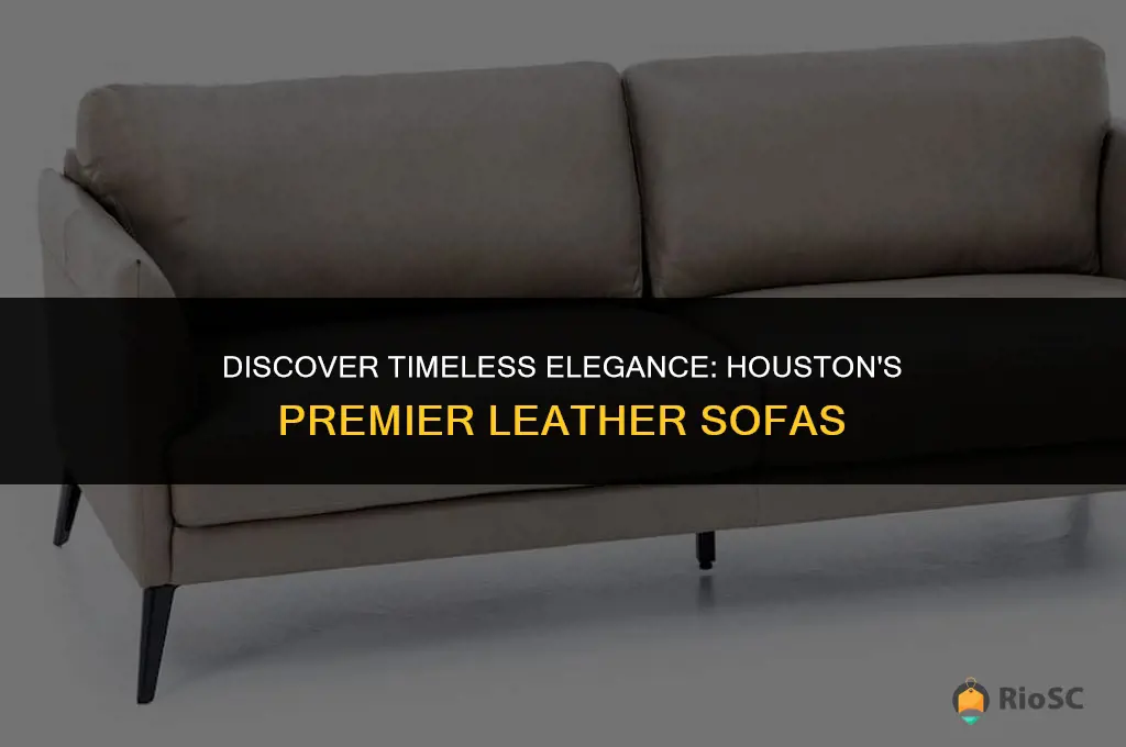 best leather sofas in houston