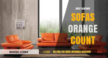 Top Picks for Orange County's Finest Leather Sofas: A Comprehensive Guide