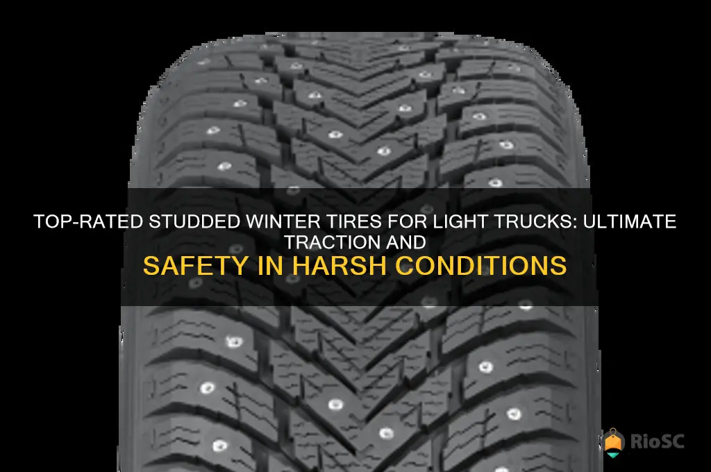 best light truck studded winter tires